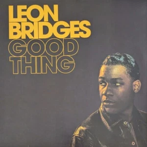 Leon Bridges Good Thing Yellow Vinyl LP Record and 4 Photos - Picture 1 of 3