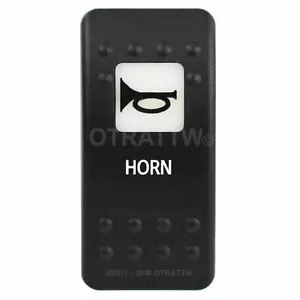 OTRATTW Carling Technologies Contura II Rocker Switch, HORN, WHITE LENS - Picture 1 of 6