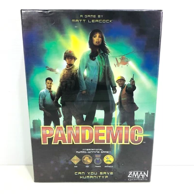 Pandemic Board Game Z Man Games Matt Leacock Cure Virus Disease Save Humanity - Image 1 of 4