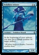 4 Vedalken Infuser - LP - Mirrodin Besieged - mtg - x4 4x