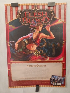 Poster promozionale 2022 Flesh and Blood TCG Armory: Everfest 16,5*23,5" - Foto 1 di 7
