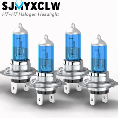 For Hyundai Tiburon 2003 2004 2005 2006 H7 Halogen Headlight Kit High Low Beam — 第 1/4 张图片