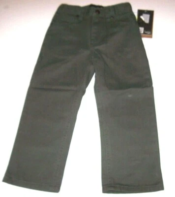 NUEVO Hurley Talla 4 Verde Jeans Pantalones 84 Slim Fit Corte Recto Pierna Denim Ajustable Foto 1 de 2