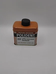 VINTAGE POLIDENT CAN - Picture 1 of 4