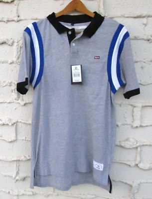 Mens L SOUTHPOLE WICKED FASHIONS Athletic Shirt Gray Blue White NWT NEW MSRP $30 - Image 1 of 4