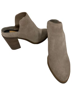 Botines Dolce Vita Mule Gamuza Taupe Selene Mujer Cuero 7.5 - Imagen 1 de 11