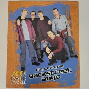 Rompecabezas de póster Milton Bradley 300 piezas 24x36 Millennium Backstreet Boys Boy Band - Imagen 1 de 11