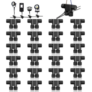 24 Pack Low Voltage 12-18 Gauge Wire Connectors for Landscape Lighting, Pathw... - Bild 1 von 6