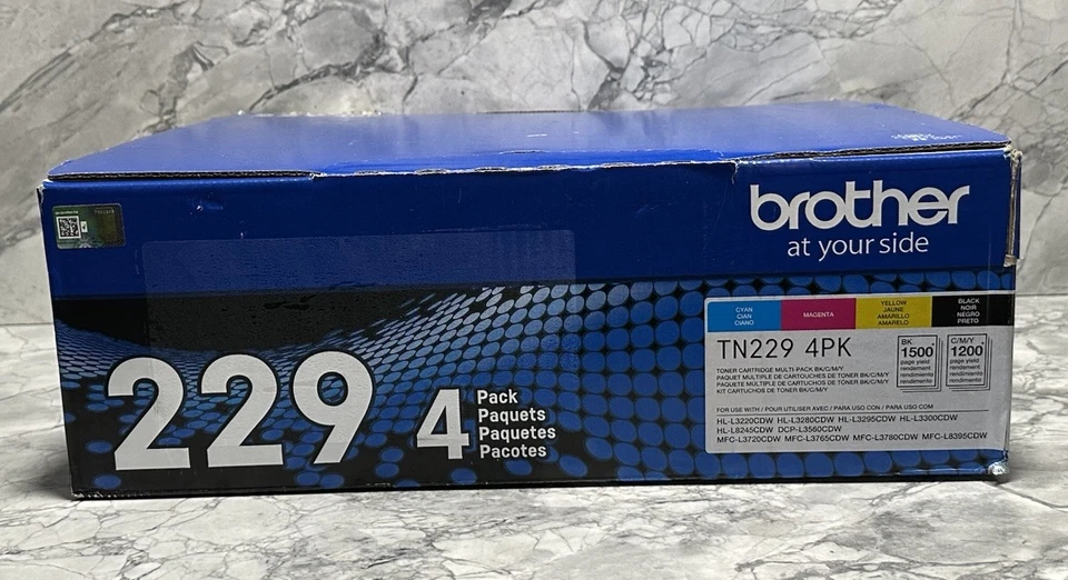 Brother TN2294PK 1 500/1 200 Page-Yield Toner - Black/Cyan/Magenta/Yellow