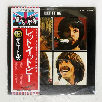 BEATLES LET IT BE APPLE EAS80561 Japan OBI VINYL LP - Bild 1 von 3