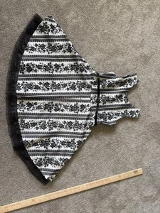 Beautees Dress Girls Size 12 Black and White Formal Dress For Holidays - Picture 1 of 7