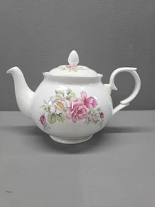 Vintage Teekanne Duchess England Fine Bone China, Kohlrose, Rosen Tea Pot - Bild 1 von 8