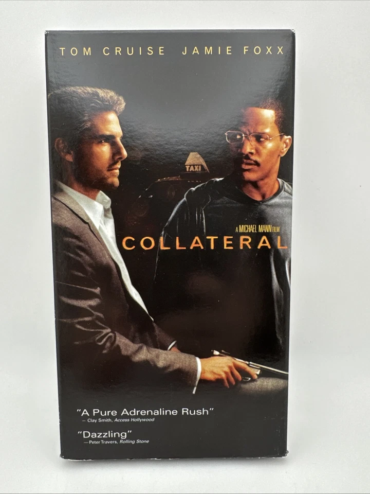 Collateral VHS 2004 Tom Cruise Jamie Foxx Widescreen RARE OOP HTF FS - Image 1 of 4