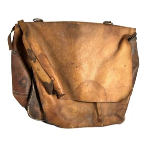 Vintage Buchemier Leder US Mail Bag 1965 - im Besitz von Mike Wolfe American Pickers - Bild 1 von 23