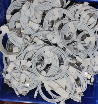 LOTE DE 10- Apple Lightning a USB 1M Foto 1 de 2