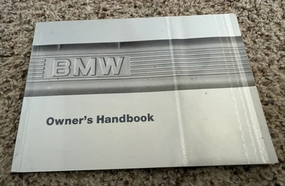 1987 BMW L6 M6 635CSi Coupe Owner Owner's Manual User Guide Book 3.4L  - Image 1 of 4