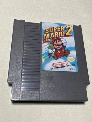 Super Mario Bros. 2 Nintendo NES - Authentic Clean Tested 😎🔥 🎮 - Image 1 of 4