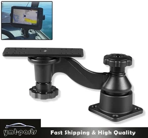 Fishfinder Mount w 6" Swing Arm 360° Rotation Fit Garmin, Lowrance, Humminbird - Picture 1 of 12