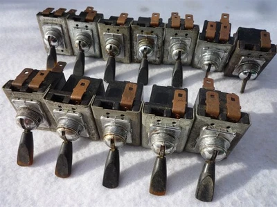 Lucas Flick Switch 57SA Series Landrover 3 2A Riley 4/68 4/72 Austin Mini MG - Imagen 1 de 4