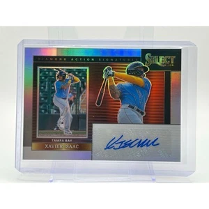 2024 Panini Select Xavier Isaac Silver Diamond Action Signatures Auto Rays - Picture 1 of 2