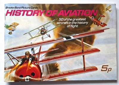 History of Aviation Tea Cards Brooke Bond Original Album Full Set cards 1972 - Image 1 of 2