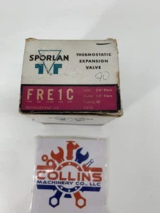 Sporlan Valve FRE-1-C Thermostatic Expansion Valve Inlet 3/8" Outlet 1/2" Flare - Picture 1 of 4