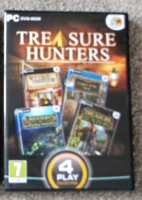 PC DVD-ROM -  Treasure Hunters Collection. 4 Play Collection. 7 pegi - Image 1 of 3