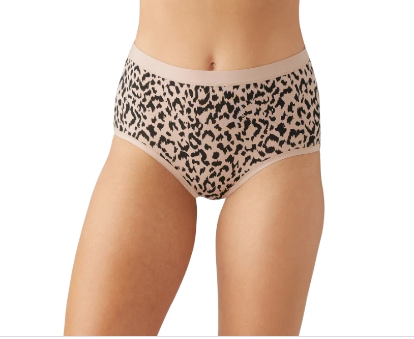 Calzoncillo de algodón discreto Wacoal (guepardo) ropa interior con estampado animal talla 3XL, NUEVO CON ETIQUETAS Foto 1 de 1