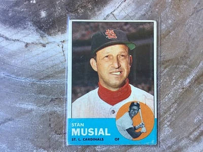 1963 Topps - Stan Musial #250 Foto 1 de 2