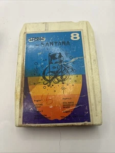 Santana - Self Titled - 8 Track Tape Cartridge 1969 Stereo Columbia - Imagen 1 de 4