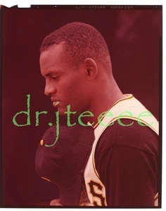Roberto Clemente PITTSBURGH PIRATES - 4x5 Baseball Transparency - Picture 1 of 1