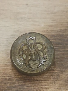 Antiker Knopf Bürgerkrieg Veteran GAR Messing Große Armee der Republik Union - Bild 1 von 2