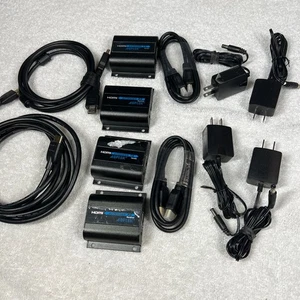 Juego de 4 receptores y transmisores AGPTEK HDMI Extender RX con cables - Imagen 1 de 5
