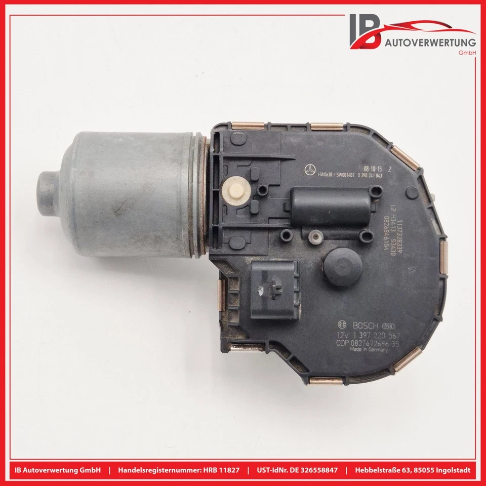 Motor limpiaparabrisas motor limpiaparabrisas delantero 1397220567 MERCEDES-BENZ C230 W204 BOSC Foto 1 de 4