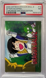 Dragon Ball Z - After Escaping #12 - 2000 Chromium Archive Graded PSA 7 NM