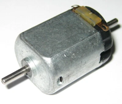 Motor eléctrico pequeño de doble eje de 3 V CC - 12000 rpm - ejes de 2 mm de diámetro Foto 1 de 4