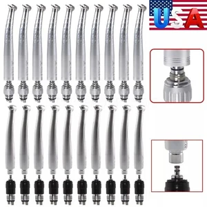 1-10 Yabangbang Dental High Speed Handpiece /+ 4-Hole Quick Coupler Coupling - Picture 1 of 34