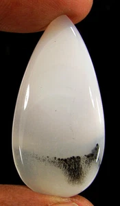 Piedra preciosa de ópalo dendrítico dendrita natural de 30,30 quilates cabujón envoltura de alambre piedra-62445 - Imagen 1 de 5