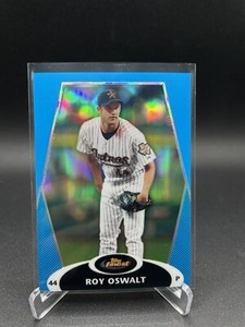 ROY OSWALT 2008 Topps Finest Light Blue Refractor /299 Houston Astros #19 🔥