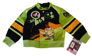 JH Design Pink Panther Kinder Jacke schwarz-grün - Bild 1 von 3