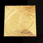 100pcs Golden Foil Paper for Food & Art Decoration