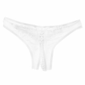 Women Sexy Pearl Lace Underwear Lingerie G-String Briefs Knickers Thongs Panties