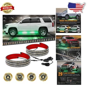 Strobe Light Strips - 2-Pack 60-Inch Waterproof LED Lights for First Responders - Picture 1 of 8