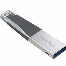 SanDisk iXpand 128GB USB 3.0 Mini Flash Drive Stick