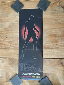 VELVET REVOLVER CONTRABAND FALL TO PIECES RARE 2004 PROMO POSTER GUNS N ROSES - Imagen 1 de 8
