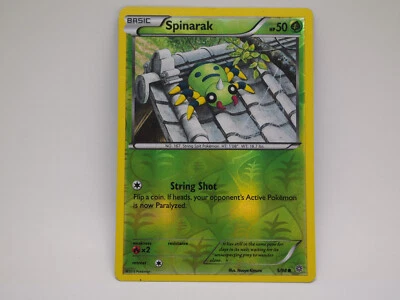 Spinarak 5/98 Ancient Origins Reverse Holo Common LP Pokemon - Image 1 of 2