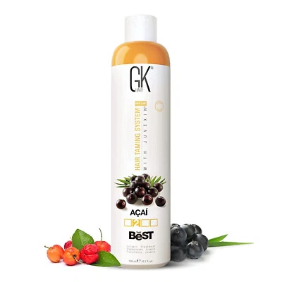 GK Hair The Best Acai 33.8oz Keratin Treatment for Smooth, Frizz-Free Hair - Image 1 of 2