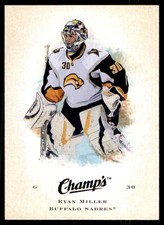 2008-09 Upper Deck Champ's Ryan Miller #86