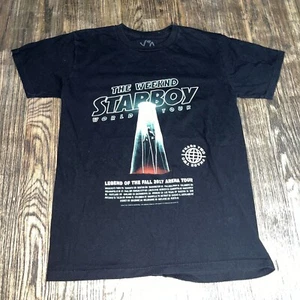The Weeknd Starboy World Tour Phase Two 2017 T-Shirt Small S - Picture 1 of 10