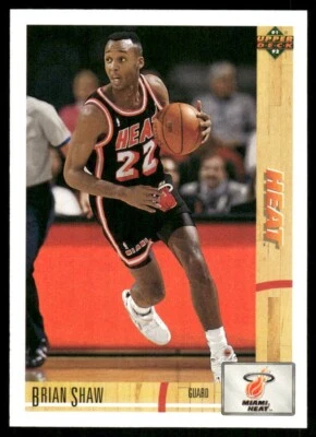1991-92 Upper Deck #496 Brian Shaw - Image 1 of 2